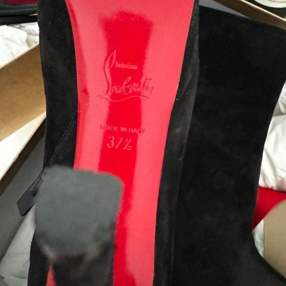 Christian Louboutins Bianca bootie black suede - Picture 6 of 8